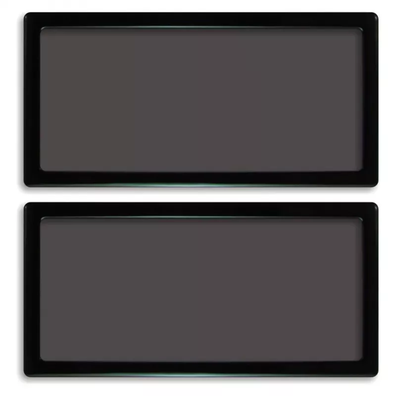 DEMCiflex DF0699 stoffilterset voor DAN Cases A4-SFX behuizingen, extern, zwart