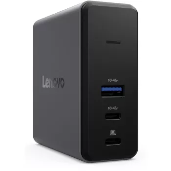Lenovo X9 Charging GaN Dock bedraad USB 3.2 Gen 2 (3.1 Gen 2) Type-C grijs