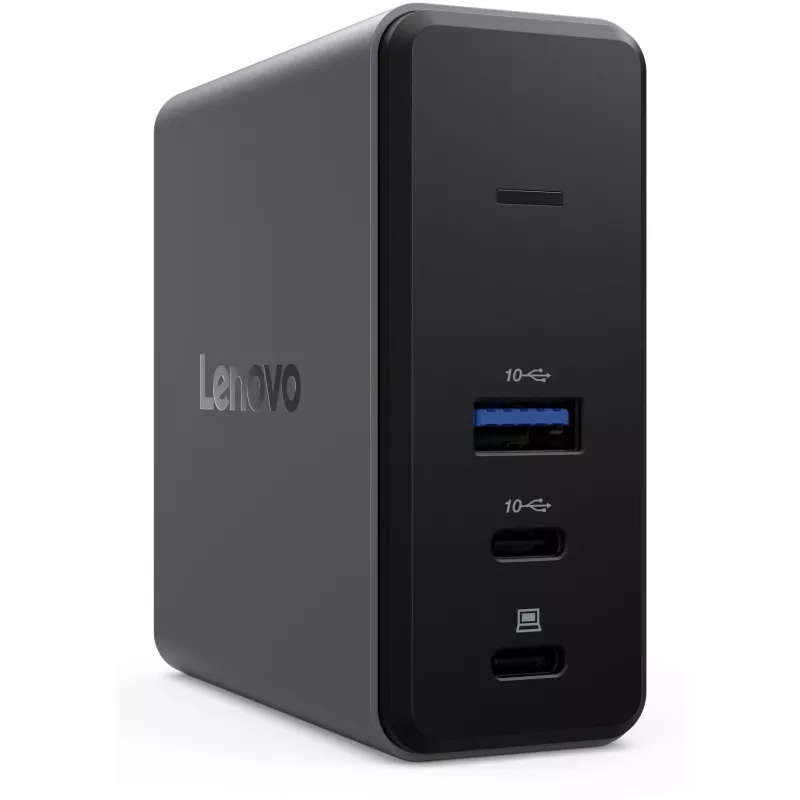 Lenovo X9 Charging GaN Dock bedraad USB 3.2 Gen 2 (3.1 Gen 2) Type-C grijs