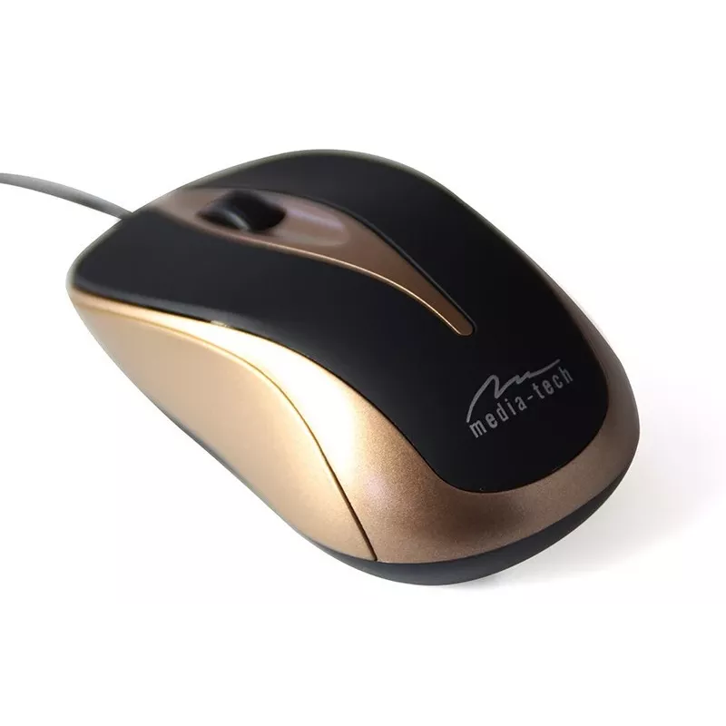 PLANO - optische muis 800 Cpi, 3 buttons + scrollwiel, USB-interface (MT1091MO)