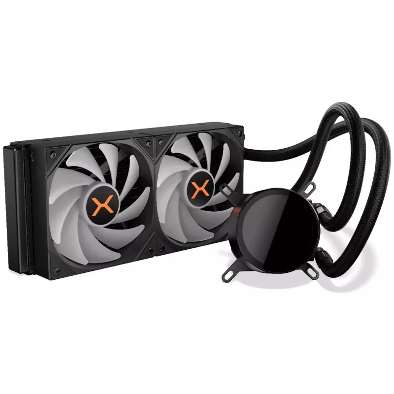 HydroX 240 ARGB, Vloeistofkoeling zwart
