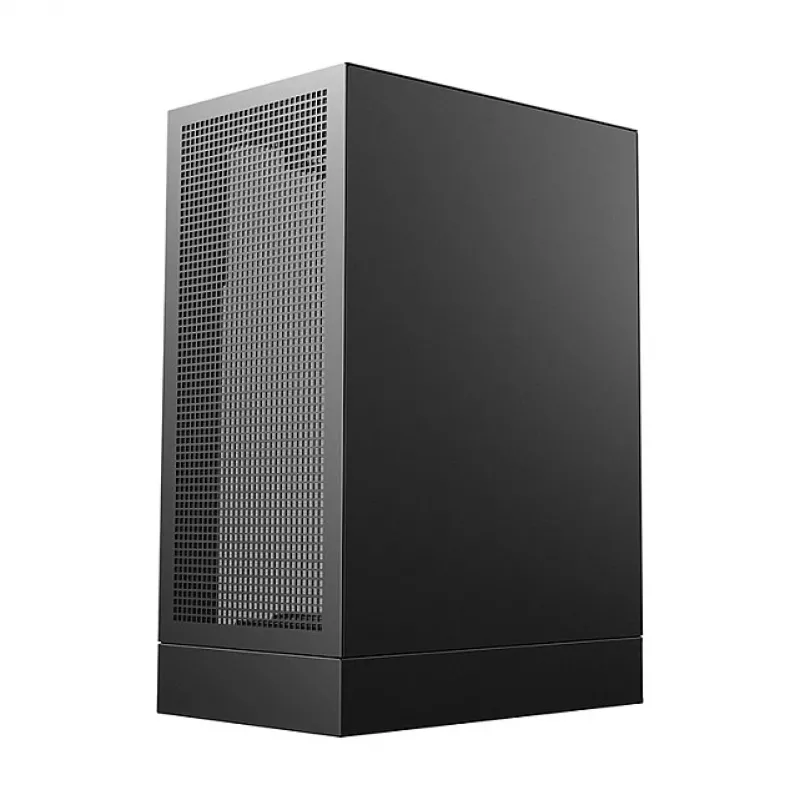 PC-behuizing DeepCool CH170 PLUS tower zwart – micro-ATX/mini-ITX, gehard glas, USB-C, voeding boven
