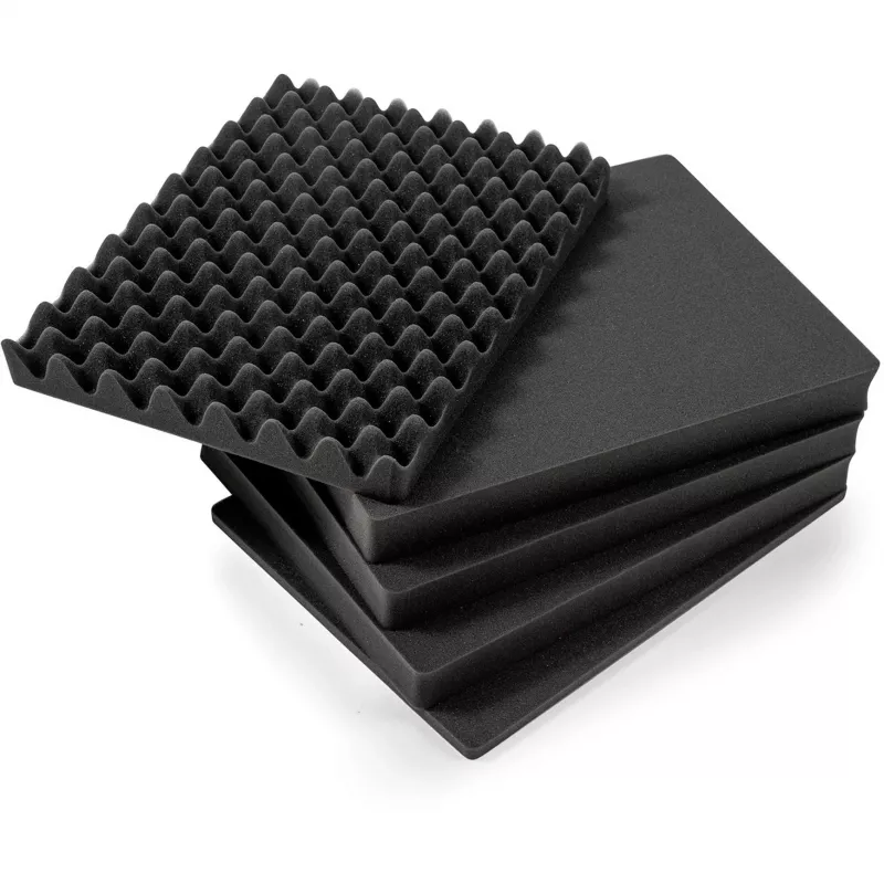 B&W koffer Type 2000 geel polypropyleen stof-, stoot- en spatwaterbestendig