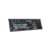Logickeyboard ASTRA 2 DaVinci Resolve-toetsenbord voor Mac, volledig formaat, bedraad USB, schaarmechanisme, QWERTZ Duits, zwart