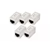 Digitus CAT 6A modulaire koppelstukken afgeschermd 5 stuks RJ-45 gouden contacten