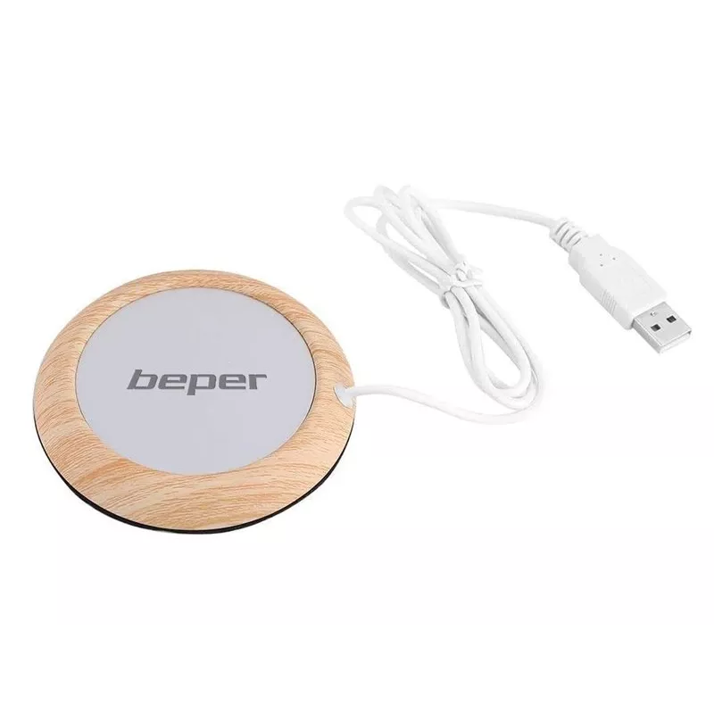 Mokkenwarmer Beper P201UTP003 Silver Wood