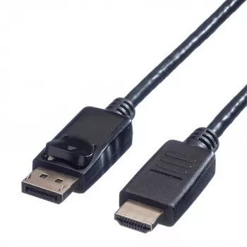 DisplayPort-kabel VALUE DP - HDTV M/M 3 m