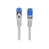LANBERG netwerkkabel PCF6A-10CC-0150-S Cat6a S/FTP RJ-45 — 1,5 m, grijs
