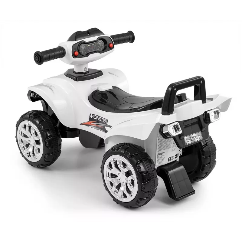 Loopvoertuig milly mally Vehicle Monster wit — model 5694