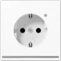 JUNG LS 1520-O WW LNW - Type F - 1 module(s) - 2P - wit - thermoplast - stroom