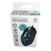 Bedrade gaming-muis Rebeltec SHARK — ergonomisch ontwerp, optische sensor