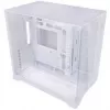 Lian Li O11 Vision Compact - wit + 3x UNI FAN SL-INF 120 ARGB Reverse Blade PWM ventilatoren - 120mm (incl. controller)