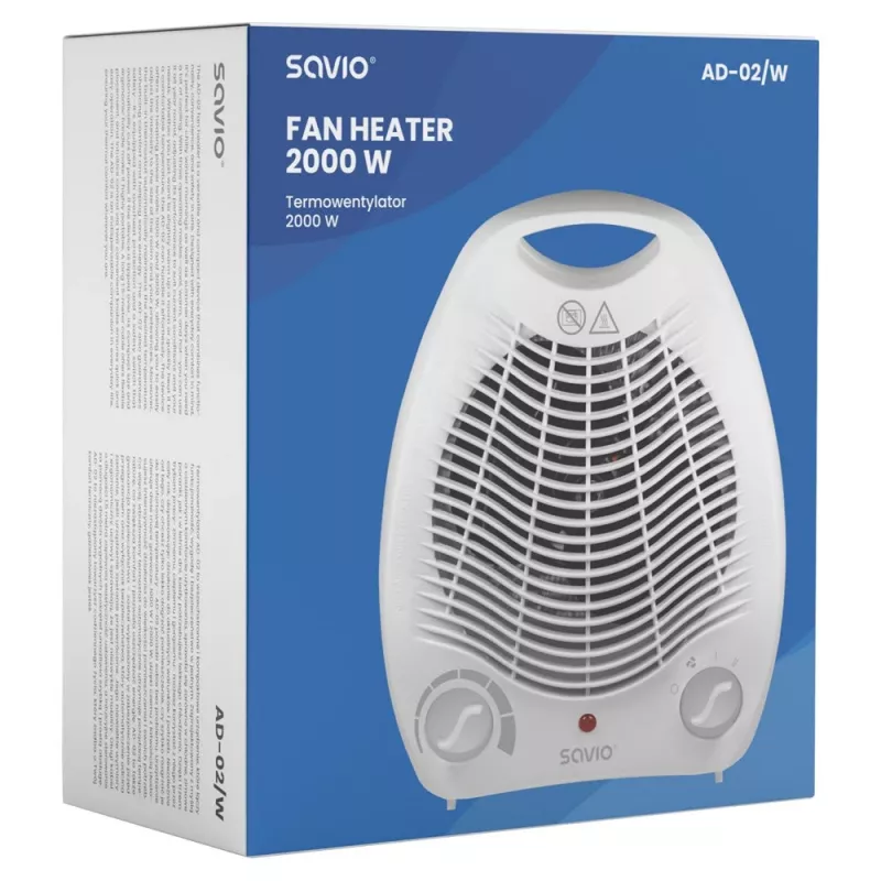 Savio AD-02 W huishoudventilator wit