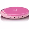 Draagbare cd-speler Lenco CD-011 roze