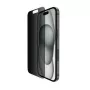 Belkin ScreenForce Pro - beeldschermbescherming voor mobiele telefoon - 2,5D - glas - met privacyfilter - glas - voor Apple iPhone 14 Pro, 15 (OVA147ZZ)