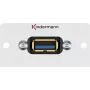 USB-stopcontact Kindermann 7444000828