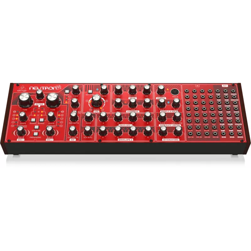 Behringer NEUTRON analoge synthesizer, rood