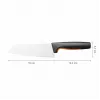 Fiskars 1057536 keukenmes RVS 1 stuk santokumes