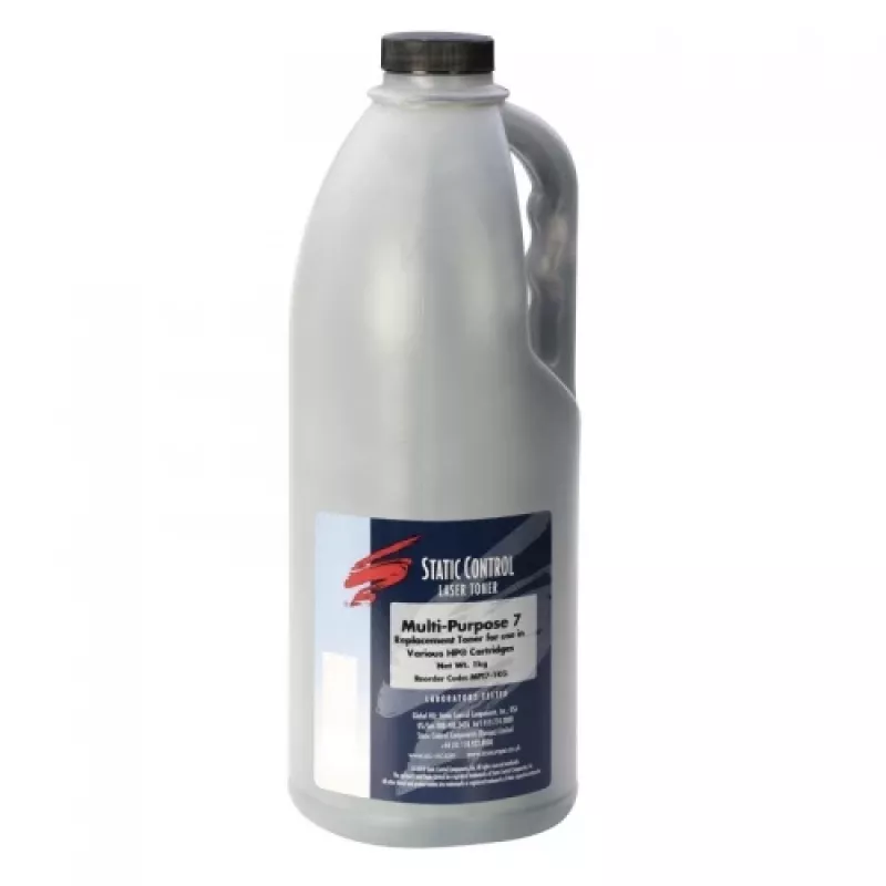 Tonerpoeder Static Control voor HP CB435/285/278/436 zwart 1 kg, navultoner