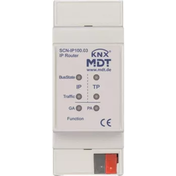 MDT SCN-IP100.03 IP-router met e-mail- en tijdserverfunctie 2TE REG - router - TCP/IP