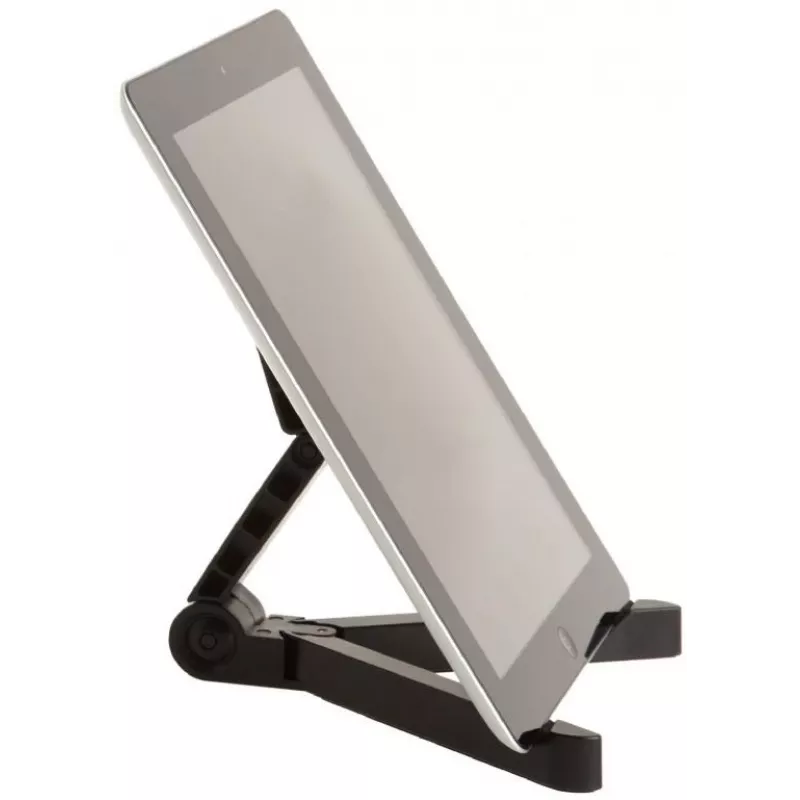 Laptop- en tablethouder Gembird TA-TS-01, zwart, breedte 178 mm, diepte 25 mm, hoogte 25 mm