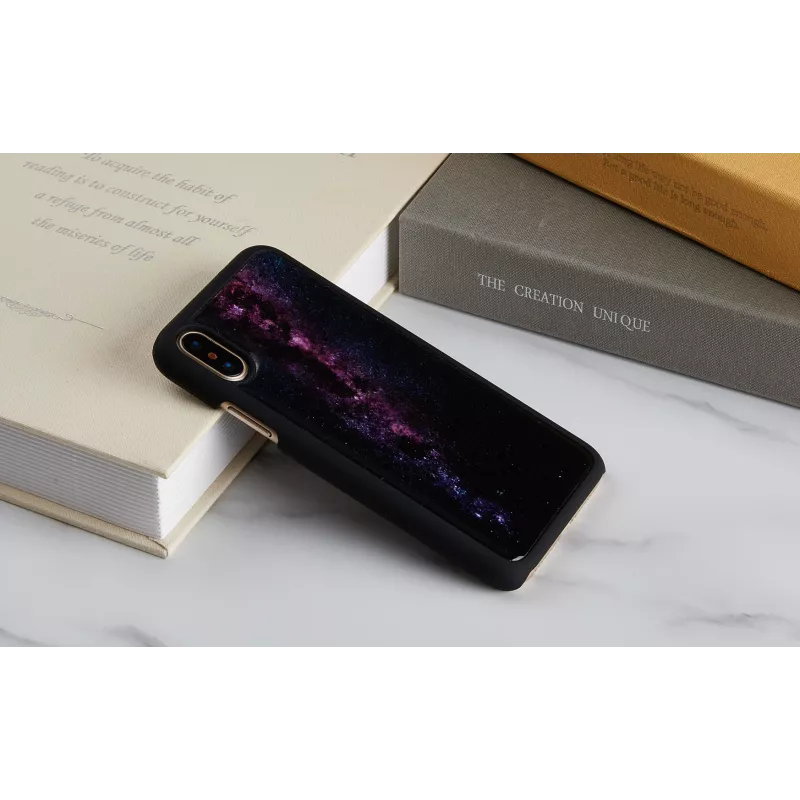 iKins Milky Way hoesje voor iPhone XS/X, zwart, K1696J