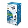 Tafellamp ESPERANZA AVIOR E27 12W LED, zwart, in hoogte verstelbaar, flexibele arm, E27-fitting