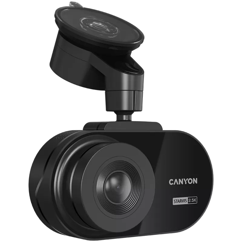 Canyon Dashcam DVR25 WQHD/2.5k/WiFi/App/SD-kaart zwart retail