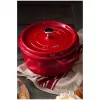 Losse pan Staub Cocotte 24 cm Kers