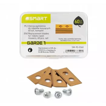 Vervangmessen voor robotmaaiers Smart Set met 60 stuks