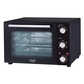 Elektrische oven Adler AD 6025 — 35 L inhoud, 1500 W, zwart