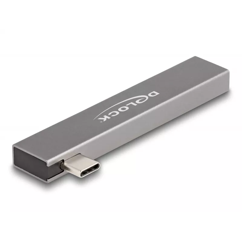 DeLOCK 3-poorts slanke USB-hub USB Type-C 10 Gbps 2 x USB 2.0