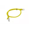 Lanberg PCU6-20CC-0050-Y Cat.6 UTP patchkabel, 0,5 m, Geel, verpakking van 10