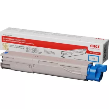 toner Oki toner cyaan 2500 pagina's HC 43459331