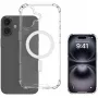Border Case 4smarts Ibiza voor iPhone 17 16 cm transparant