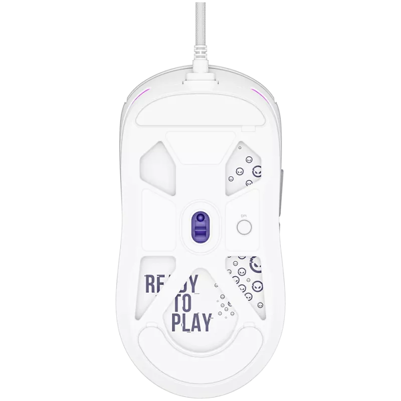LORGAR MSA10, ultralight bedrade gaming-muis Advanced, wit