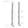 Maclean universele VESA-houder voor soundbar, max. 15 kg, MC-335