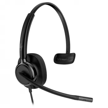 Bedrade monaurale USB-headset HP Poly Mission 415 — licht met 99 g, één-oor-ontwerp
