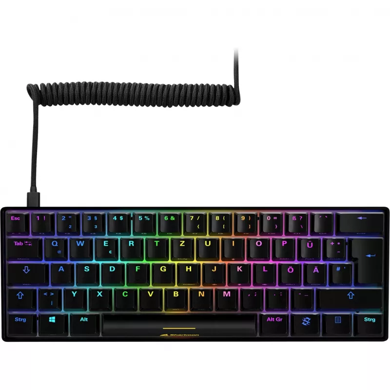 SKILLER SGK50 S4, gaming-toetsenbord zwart, DE-layout, Kailh Red