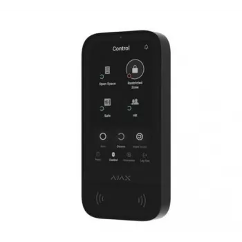 Keypad Ajax KeyPad TouchScreen RF zwart batterijgevoed