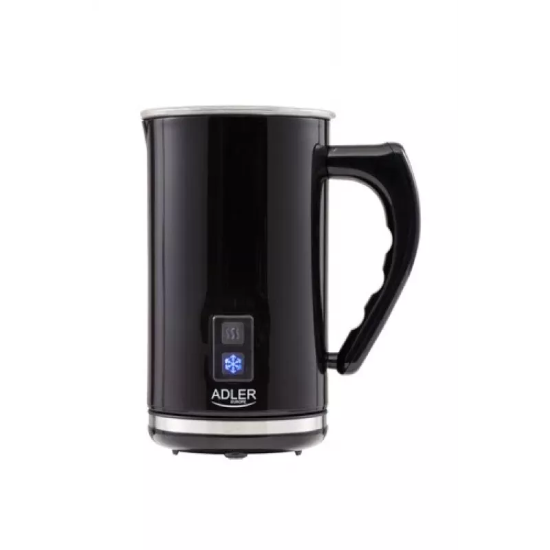 Automatische melkopschuimer/-warmer Adler AD 4478 — RVS-beker, 240 ml inhoud, 500 W, warm & koud