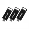 PNY Elite 128 GB USB-C 3.2 Gen 1 usb-stick, 3-pack (Retail)