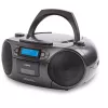 Draagbaar stereosysteem Aiwa BBTC-550BK Digital 6 W FM PLL zwart