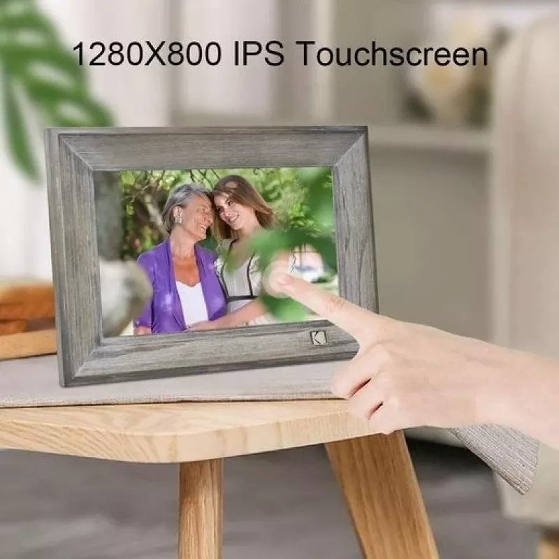 Kodak LED HD 10 WiFi 26GB RCF-1013 houten grijs