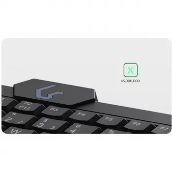 KeySonic KSK-3210ELU (DE) toetsenbord home USB QWERTZ Duits zwart