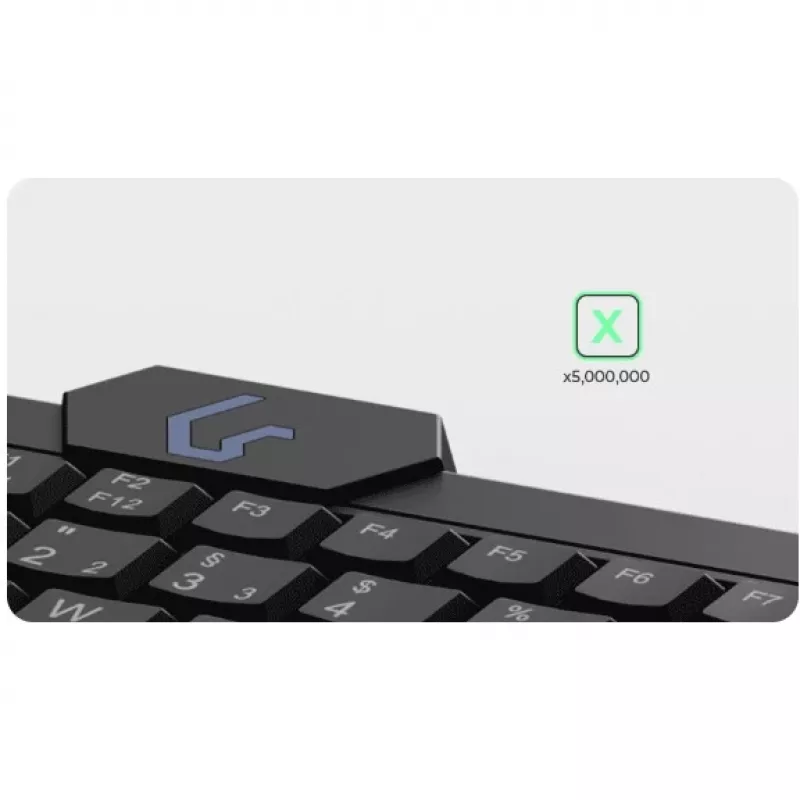 KeySonic KSK-3210ELU (DE) toetsenbord home USB QWERTZ Duits zwart