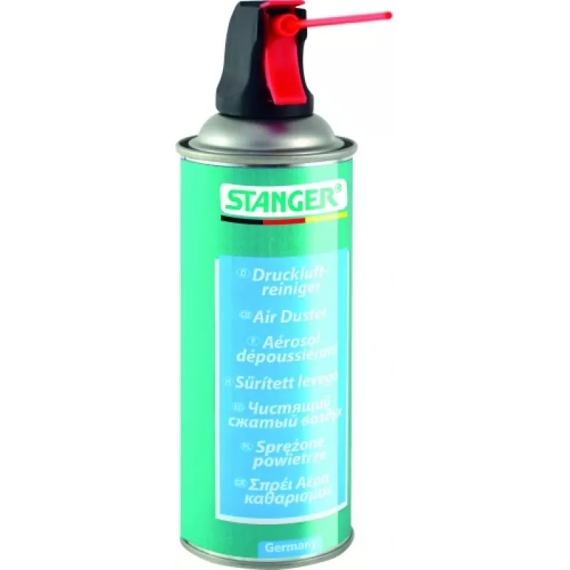 Persluchtspray Stanger Air Duster 400 ml – model 55030001, spuitbus voor elektronica reiniging