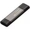 TeamGroup X2 MAX 1 TB dual USB-A/USB-C-stick, USB 3.2 Gen 2, titanium/zwart