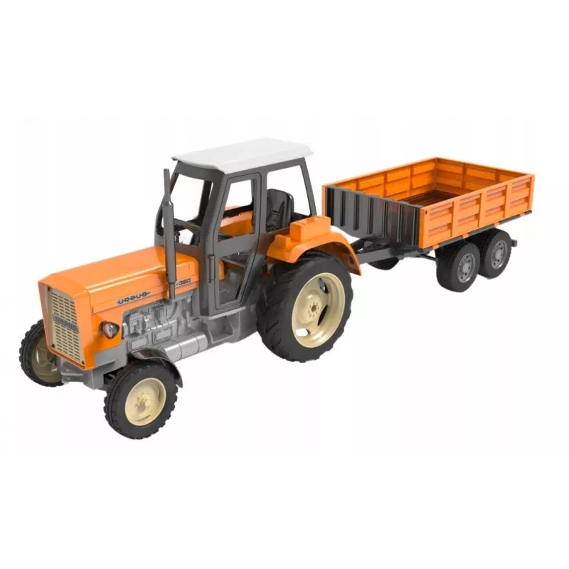 Double Eagle tractor Ursus C-360 met aanhanger