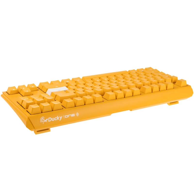 Ducky One 3 TKL toetsenbord gaming USB QWERTY Engels geel